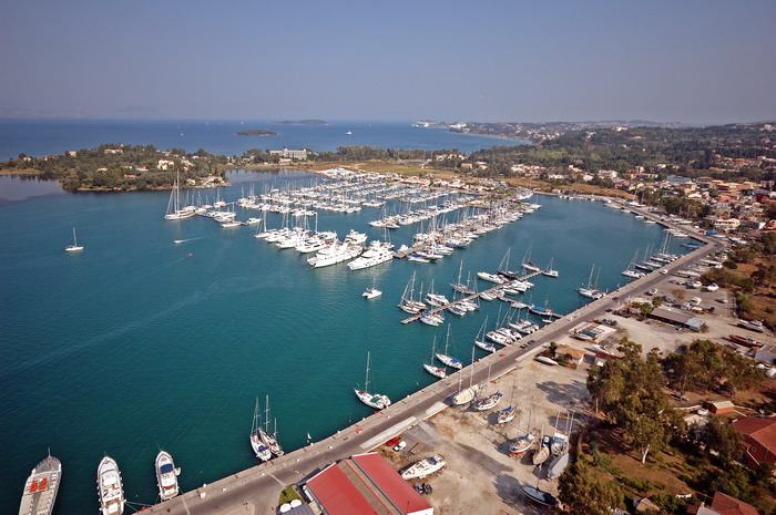 yacht charter gouvia marina