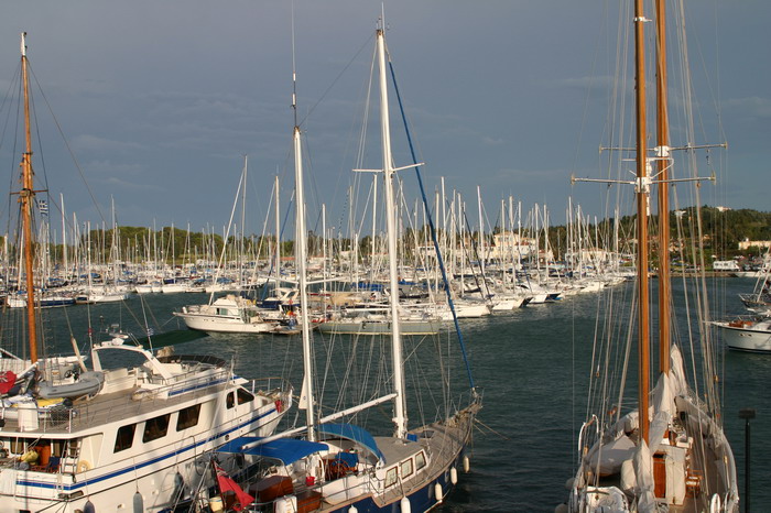 yacht charter gouvia marina